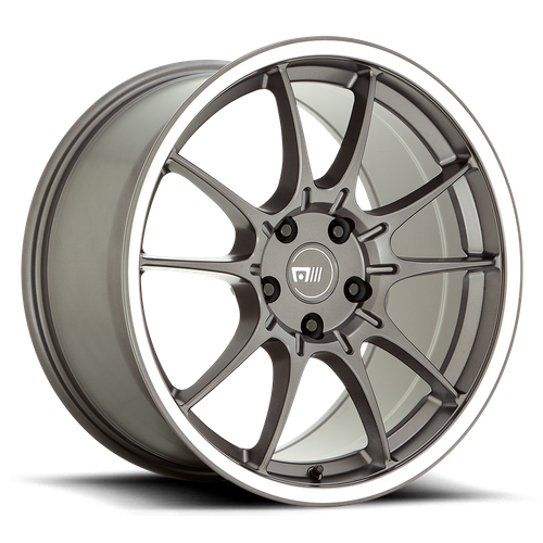 Motegi MR152 SS5 Gunmetal W/ Machined Lip 17x8 +45 5x114.3mm 72.6mm - Wheelwiz