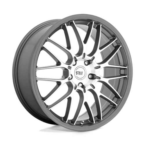 Motegi MR153 CM10 Machined Gunmetal 18x8.5 +42 5x108mm 63.4mm - Wheelwiz