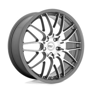 Motegi MR153 CM10 Machined Gunmetal 20x8.5 +45 5x112mm 66.6mm - Wheelwiz