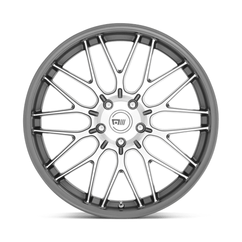Motegi MR153 CM10 Machined Gunmetal 18x8.5 +42 5x108mm 63.4mm - Wheelwiz