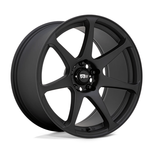 Motegi MR154 BATTLE Matte Black 17x8 +43 5x112mm 66.6mm - Wheelwiz