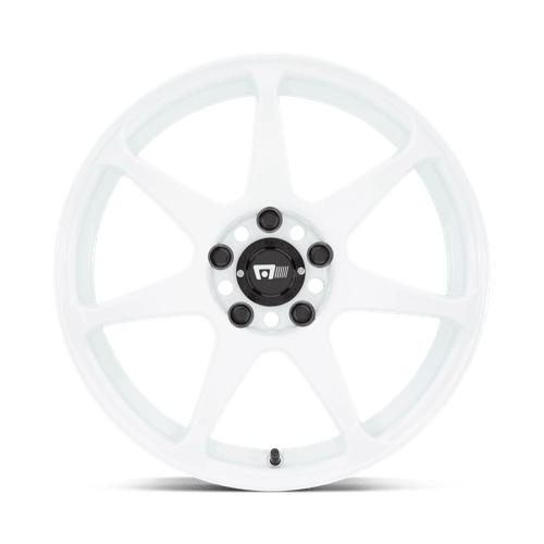 Motegi MR154 BATTLE White 17x8 +30 5x110mm 72.6mm - Wheelwiz