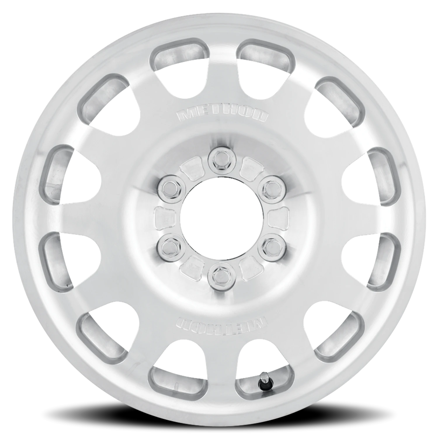 Method Race Wheels MR207 Beadlock Machined Raw Machined 18x9.5  6x165.1mm 108.71mm - Wheelwiz