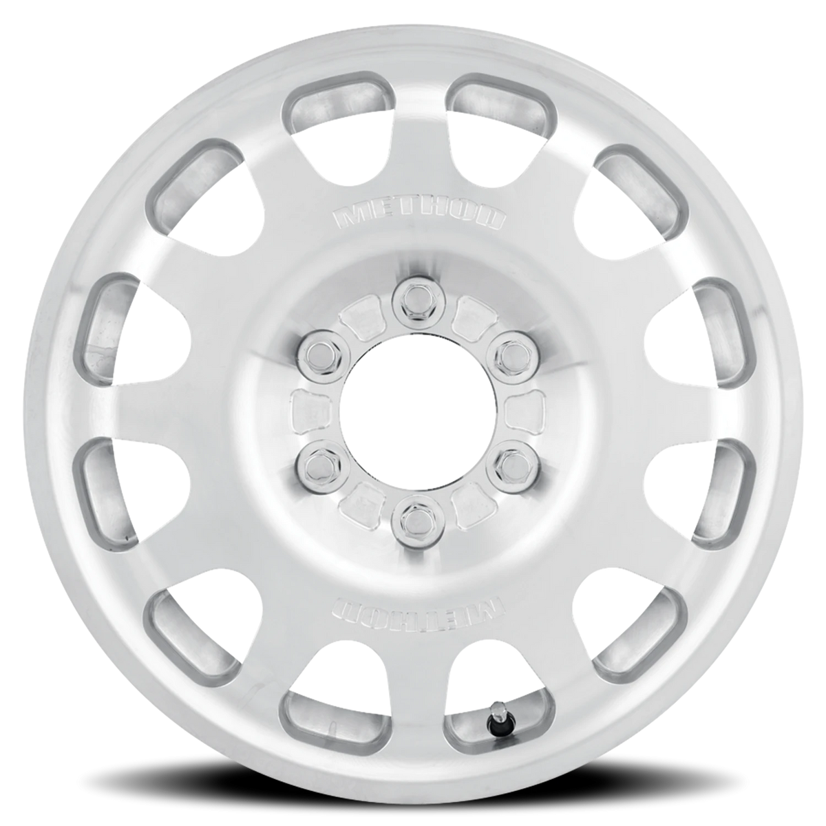 Method Race Wheels MR207 Beadlock Machined Raw Machined 18x9.5  6x165.1mm 108.71mm - Wheelwiz