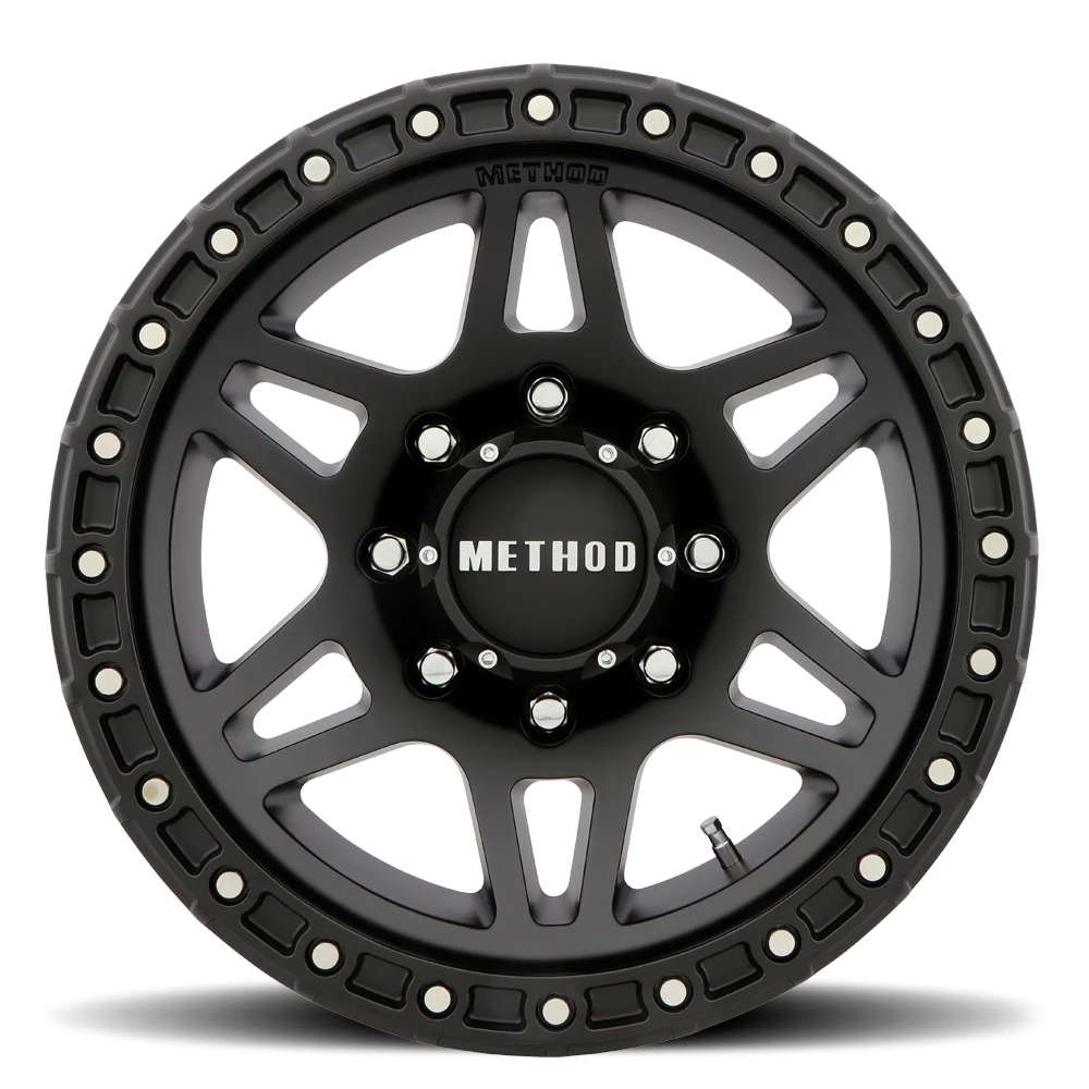 Method Race Wheels MR312 Matte Black 18x9 +18 8x180mm 130.81mm