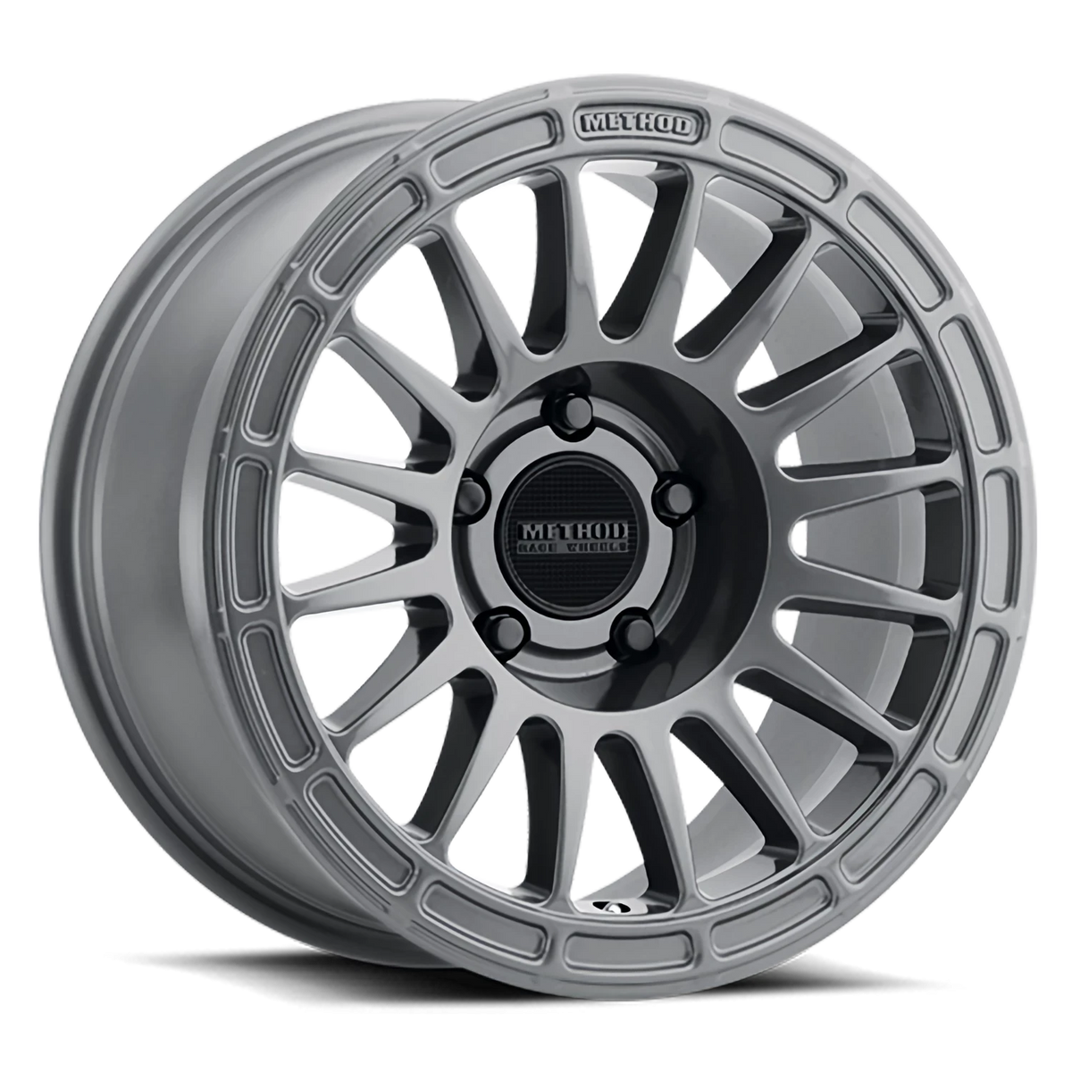 Method Race Wheels MR314 Gloss Titanium 17x7.5 +25 5x150mm 110.5mm