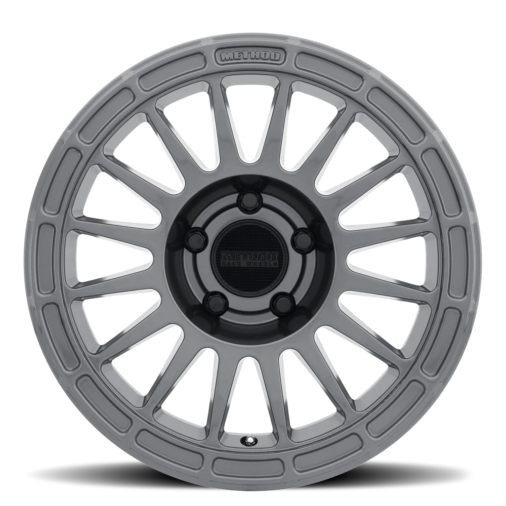 Method Race Wheels MR314 Gloss Titanium 17x7.5 +25 5x150mm 110.5mm