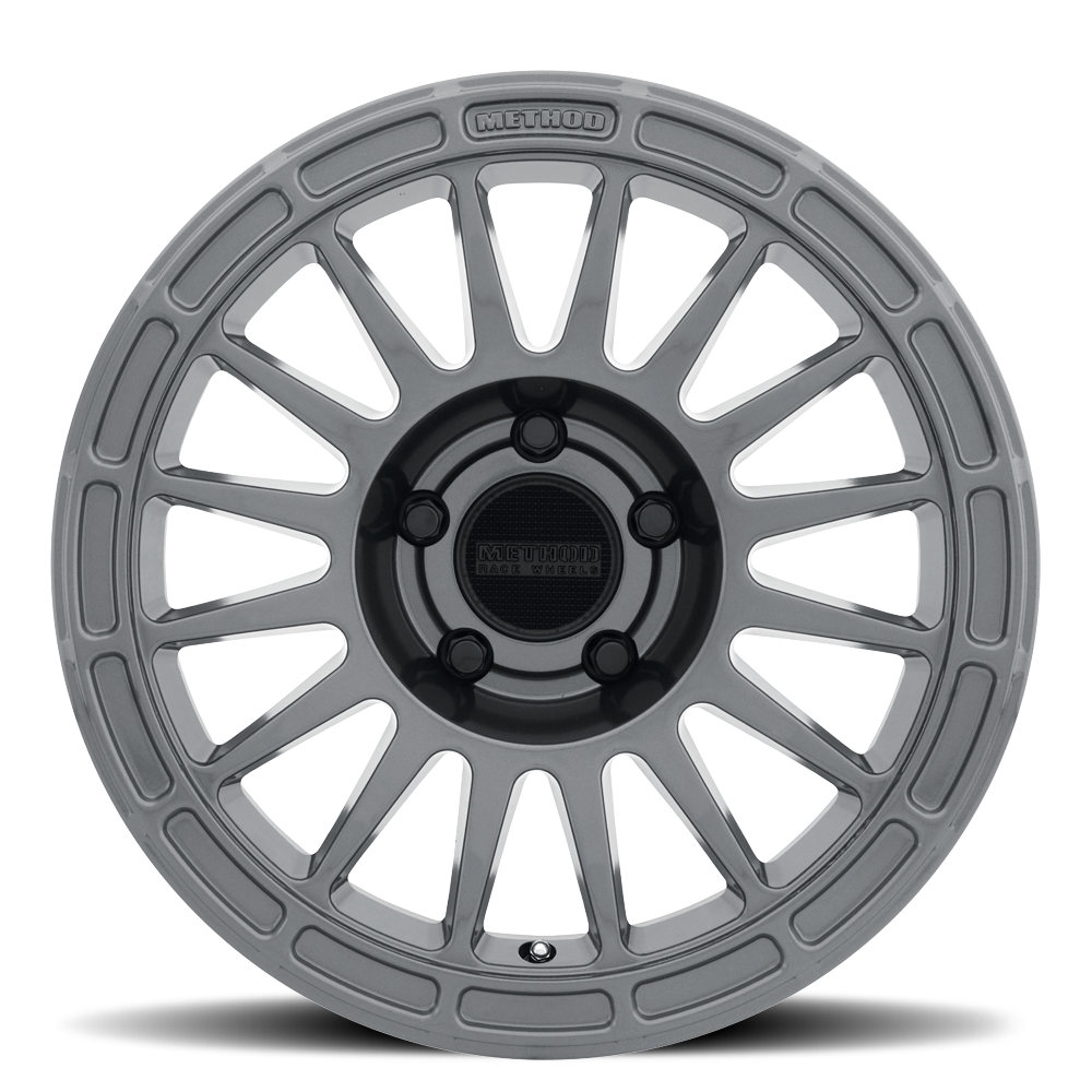 Method Race Wheels MR314 Gloss Titanium 17x7.5 +30 5x108mm 63.4mm