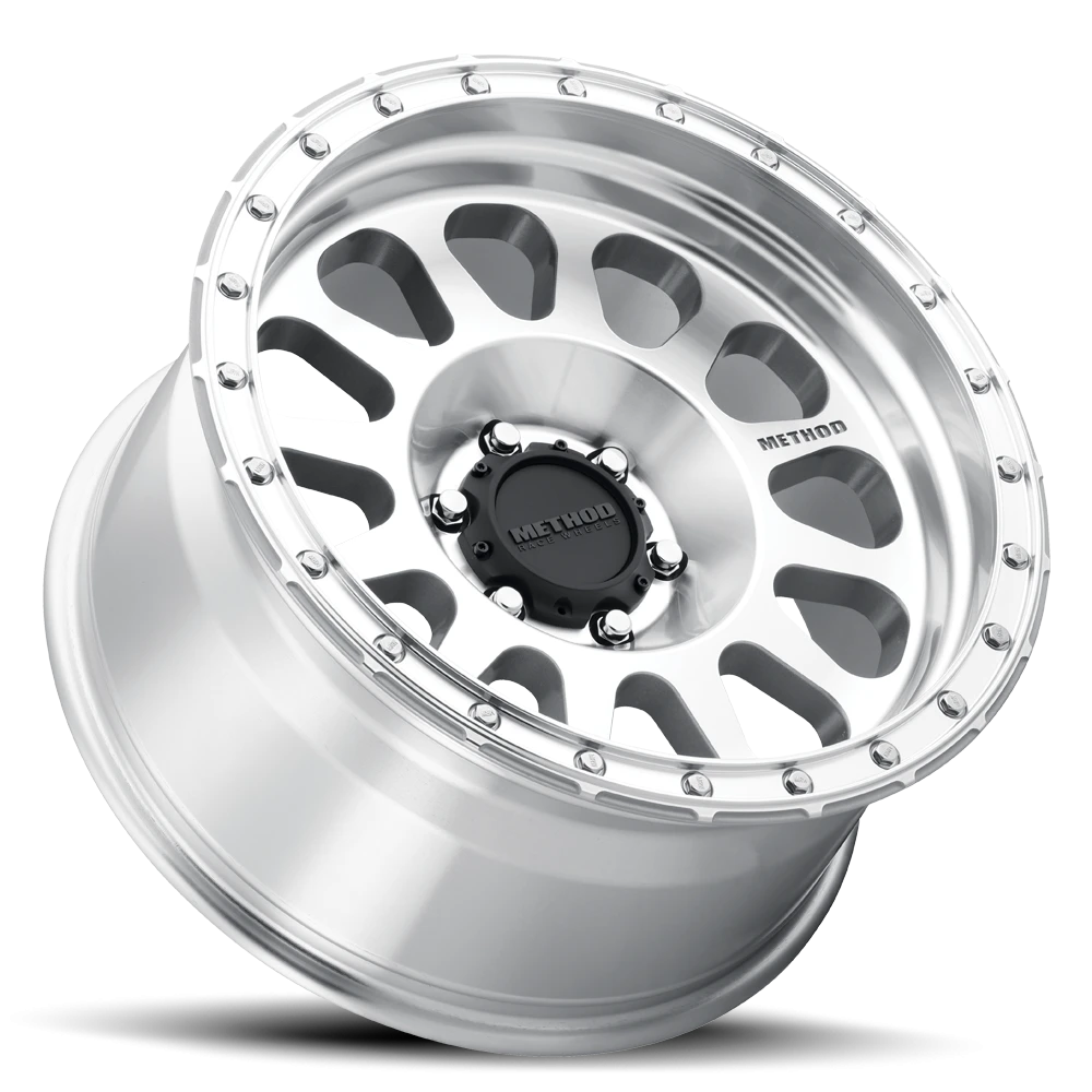 Method Race Wheels MR315 Machined W/ Clear Coat 20x9 +18 6x139.7mm 106.25mm