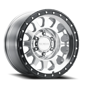 Method Race Wheels MR315 Polished W/ Gloss Black Lip 17x8.5 0 6x135mm 87mm