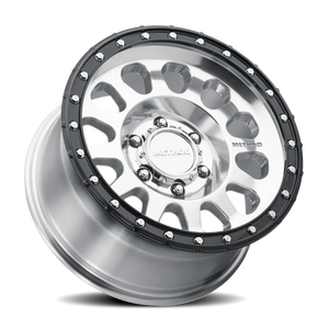 Method Race Wheels MR315 Polished W/ Gloss Black Lip 17x8.5 0 6x139.7mm 106.25mm