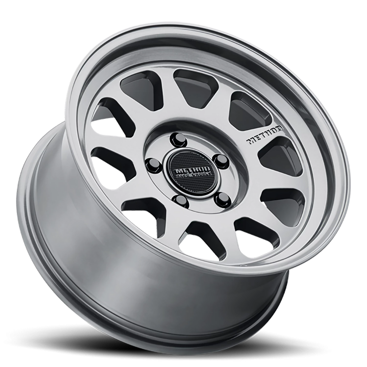Method Race Wheels MR316 Gloss Titanium 17x8 +25 5x150mm 110.5mm