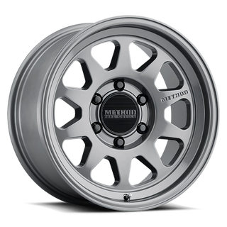 Method Race Wheels MR316 Gloss Titanium 17x8.5 0 6x139.7mm 106.25mm