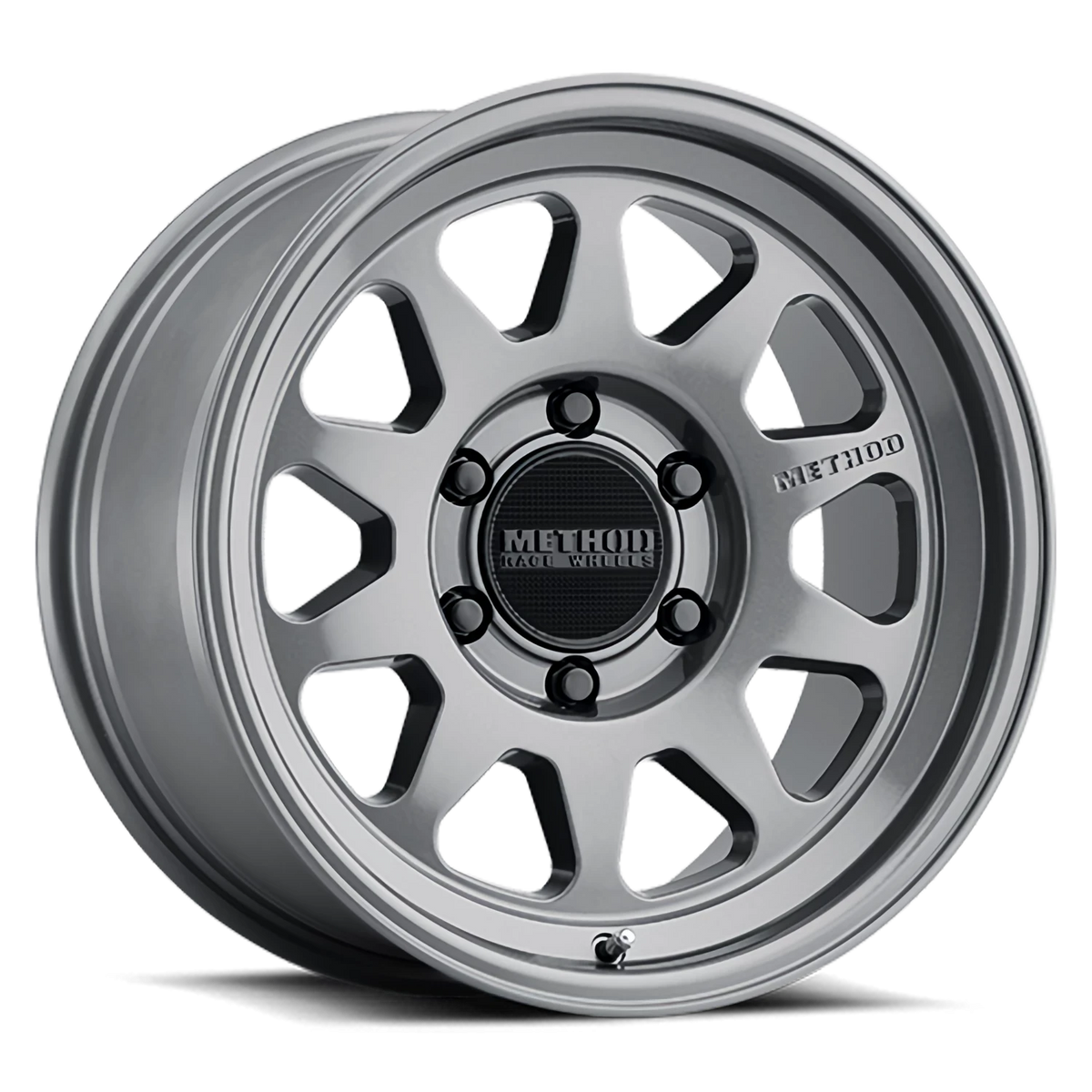 Method Race Wheels MR316 Gloss Titanium 18x9 +18 6x139.7mm 106.25mm