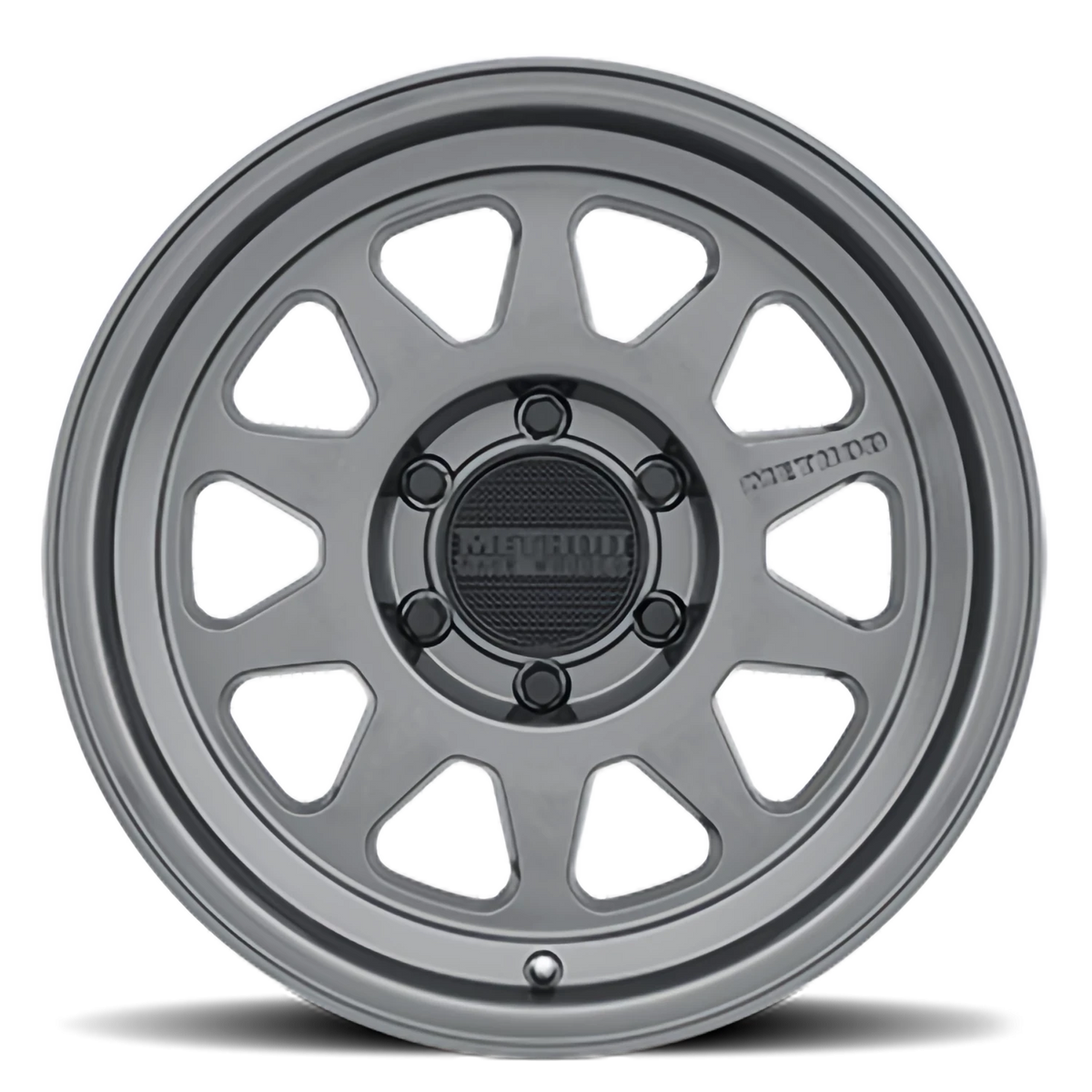 Method Race Wheels MR316 Gloss Titanium 17x8 +25 6x139.7mm 106.25mm