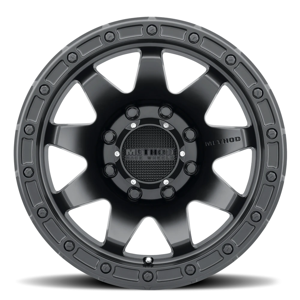 Method Race Wheels MR317 Matte Black 20x9 +18 8x180mm 130.81mm