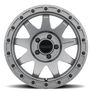 Method Race Wheels MR317 Matte Titanium 17x8.5 0 5x127mm 71.5mm - Wheelwiz