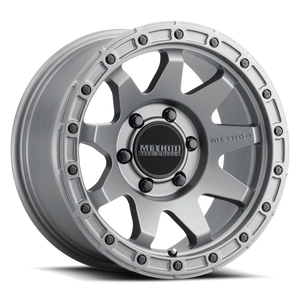 Method Race Wheels MR317 Matte Titanium 17x8.5 0 6x139.7mm 106.25mm