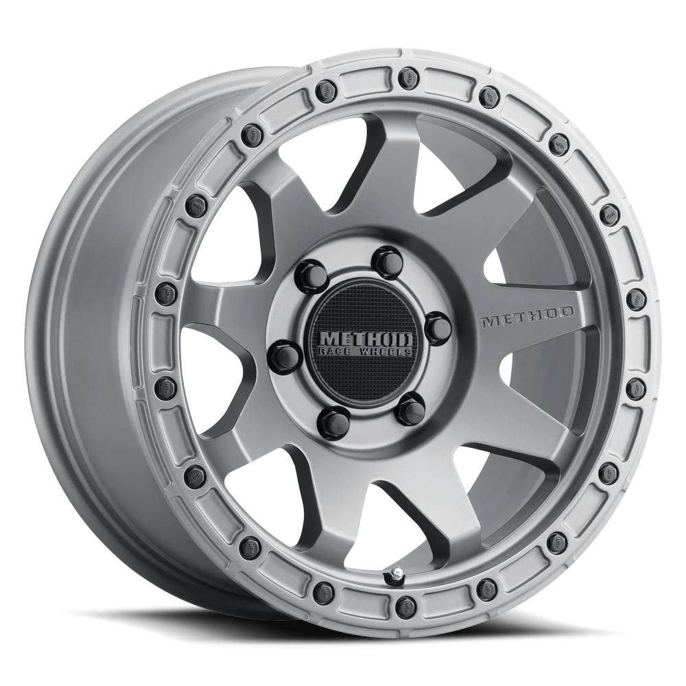 Method Race Wheels MR317 Matte Titanium 20x9 0 6x139.7mm 106.25mm
