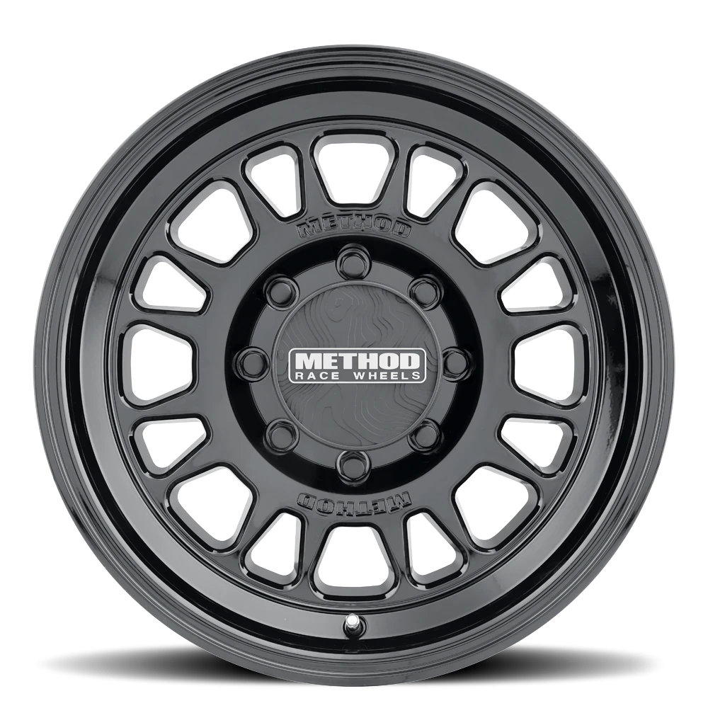 Method Race Wheels MR318 Gloss Black 17x8.5 0 8x170mm 130.81mm