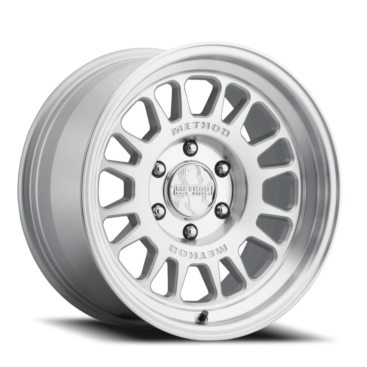 Method Race Wheels MR318 Machined Silver W/ Clear Coat 18x9 +18 6x139.7mm 106.25mm
