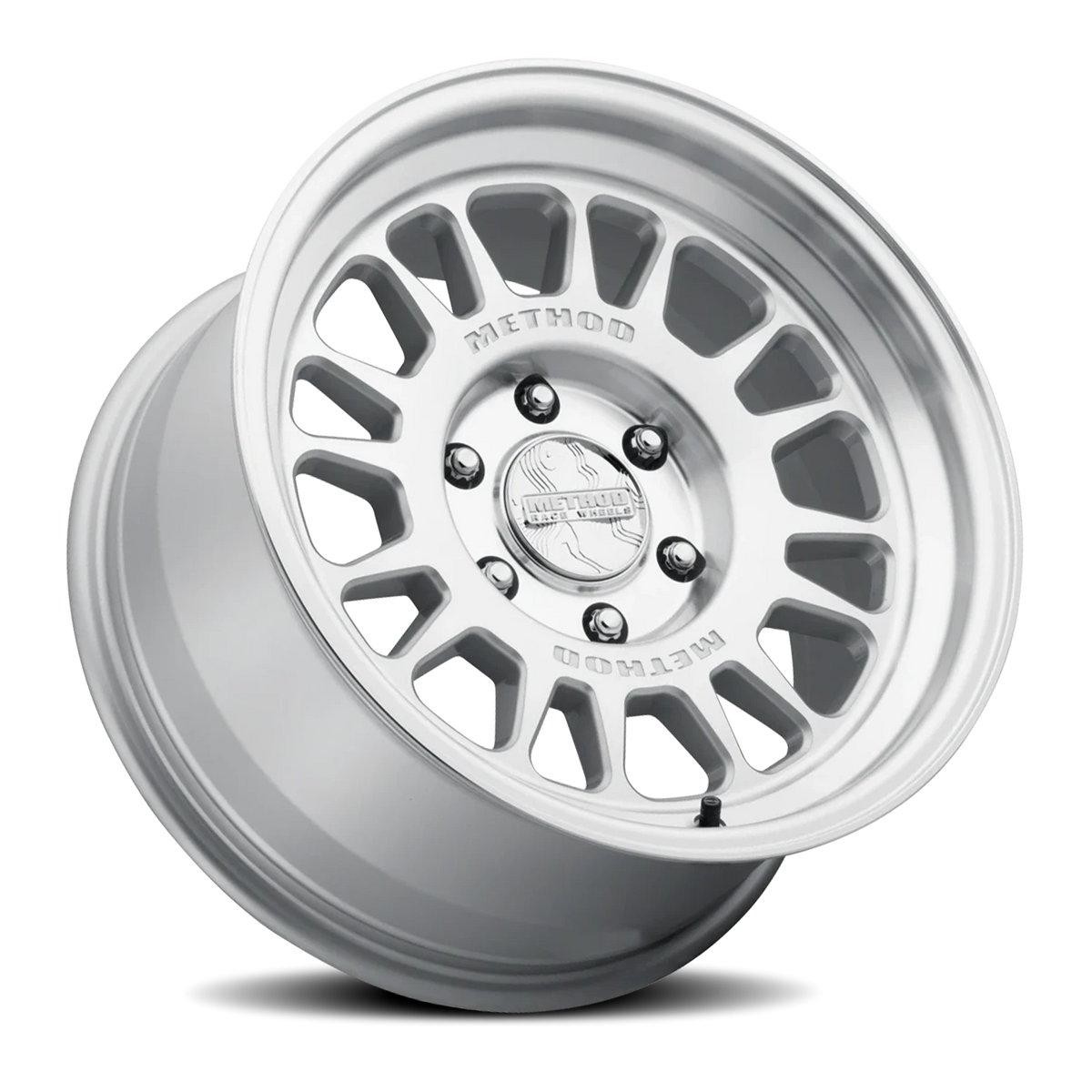 Method Race Wheels MR318 Machined Silver W/ Clear Coat 17x8.5 +25 6x139.7mm 106.25mm