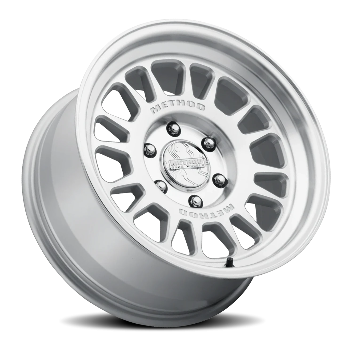 Method Race Wheels MR318 Machined Silver W/ Clear Coat 18x9 +18 6x139.7mm 106.25mm