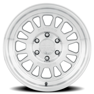 Method Race Wheels MR318 Machined Silver W/ Clear Coat 18x9 +18 6x139.7mm 106.25mm