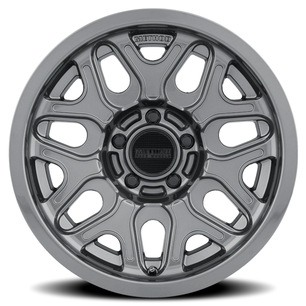 Method Race Wheels MR322 Gloss Titanium 20x9 +12 5x150mm 110.5mm - Wheelwiz