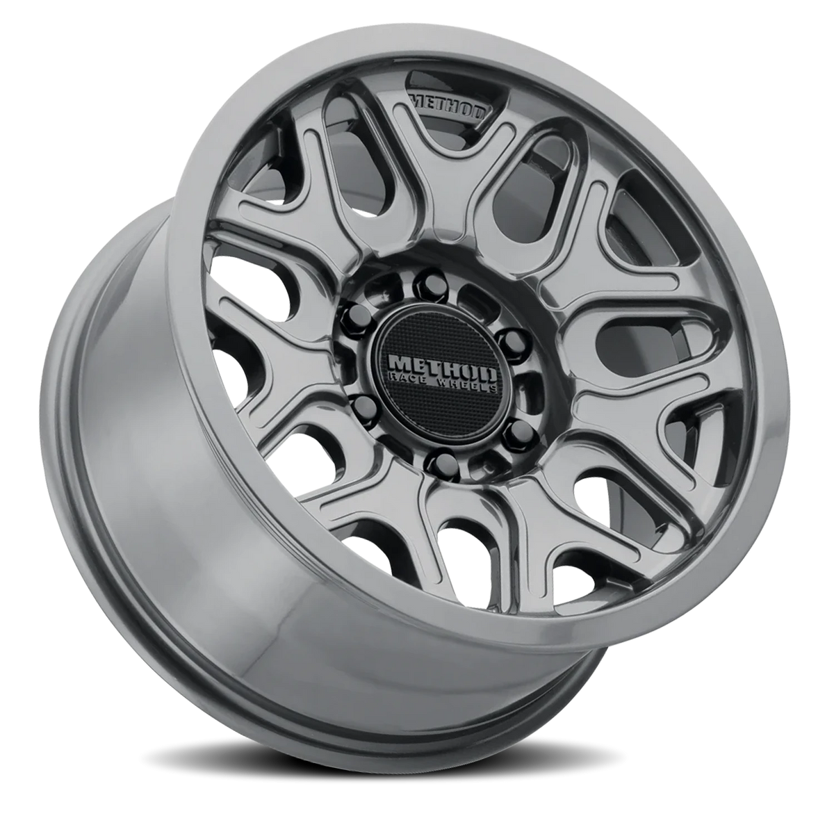 Method Race Wheels MR322 Gloss Titanium 20x9 +12 6x139.7mm 106.25mm