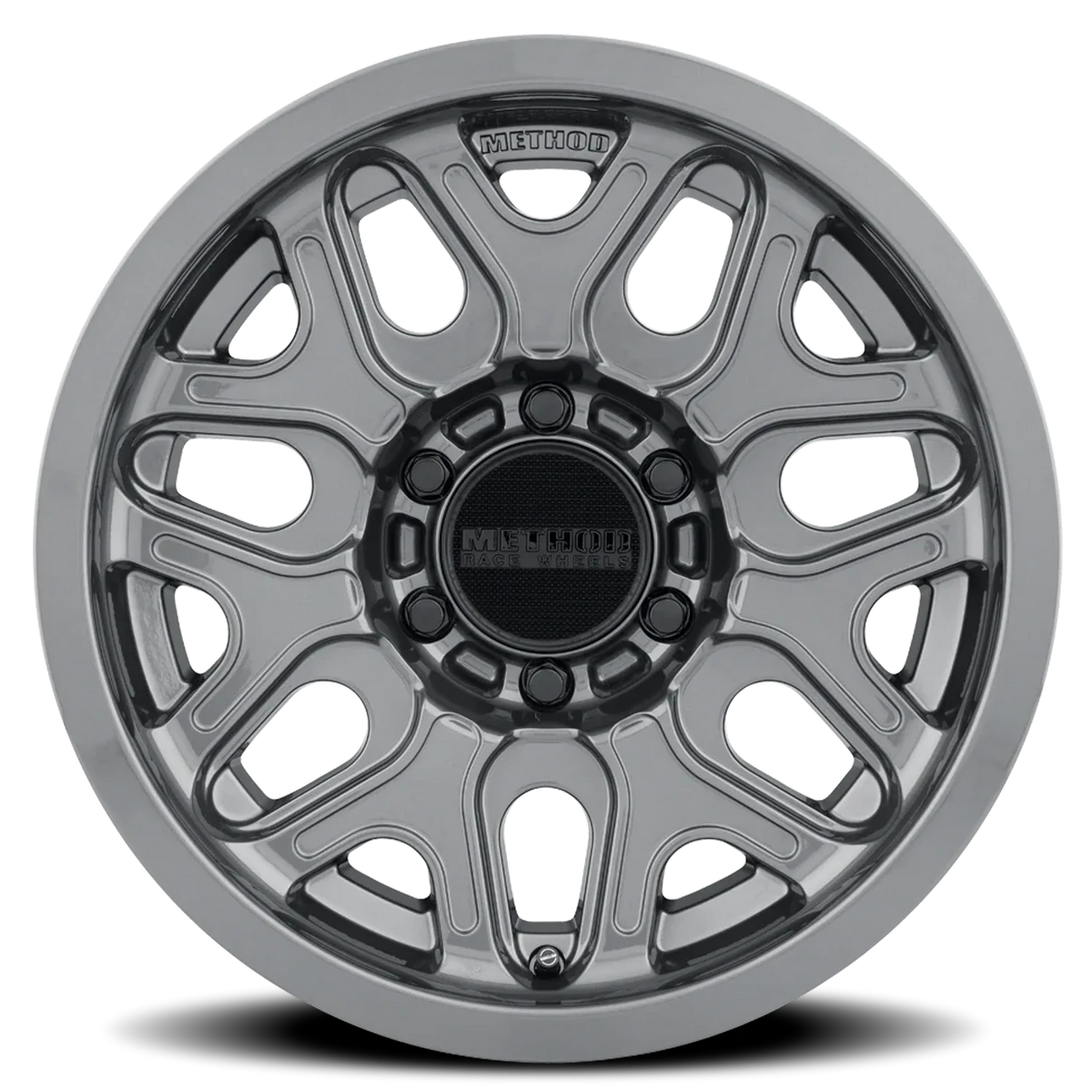 Method Race Wheels MR322 Gloss Titanium 18x9 +18 6x139.7mm 106.25mm