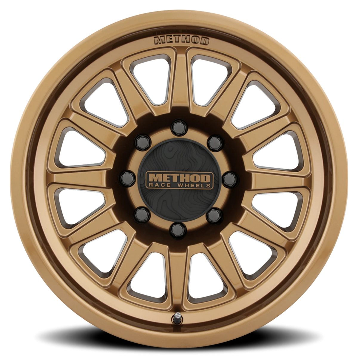 Method Race Wheels MR323 Gloss Bronze 20x10 -18 8x170mm 130.81mm - Wheelwiz