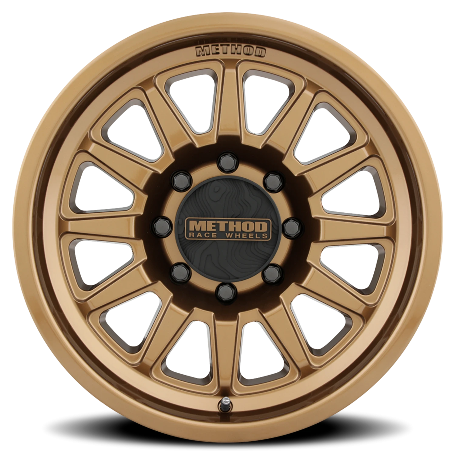 Method Race Wheels MR323 Gloss Bronze 20x10 -18 8x180mm 130.81mm - Wheelwiz
