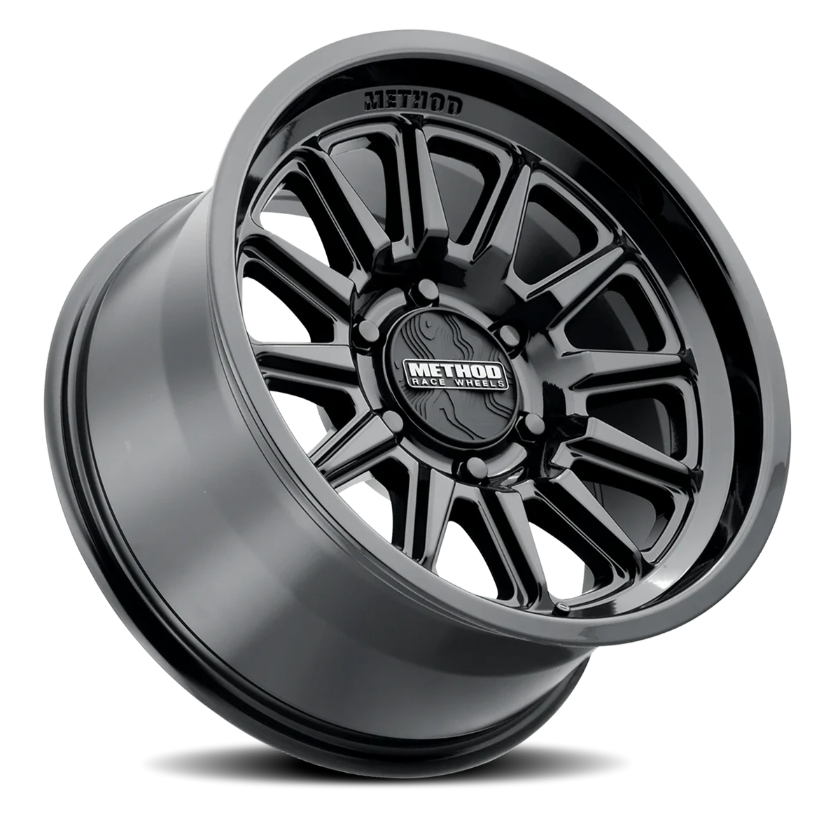 Method Race Wheels MR323 Gloss Black 18x9 +12 6x139.7mm 106.25mm