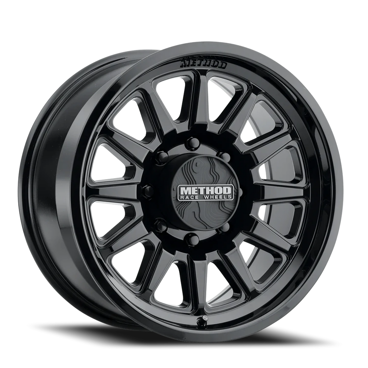 Method Race Wheels MR323 Gloss Black 18x9 +12 8x165.1mm 130.81mm