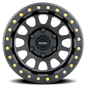 Method Race Wheels MR401 Beadlock UTV Matte Black 15x7 +38 6x139.7mm 81.8mm - Wheelwiz
