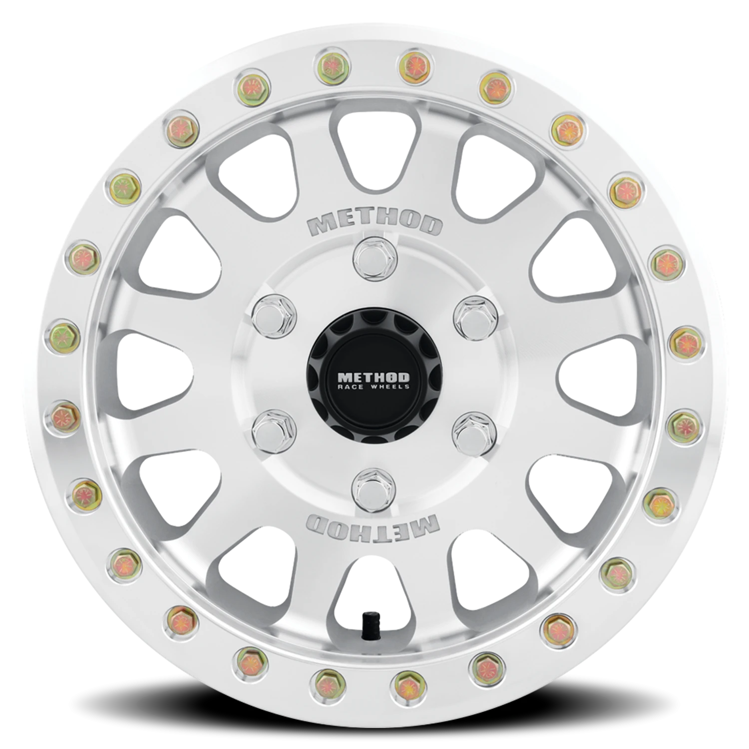 Method Race Wheels MR401 Beadlock UTV Machined Raw Machined 15x7 +38 6x139.7mm 81.8mm - Wheelwiz