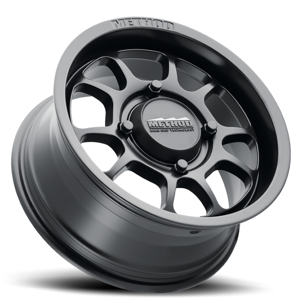 Method Race Wheels MR409 Bead Grip UTV Matte Black 14x7 +38 4x156mm 132mm
