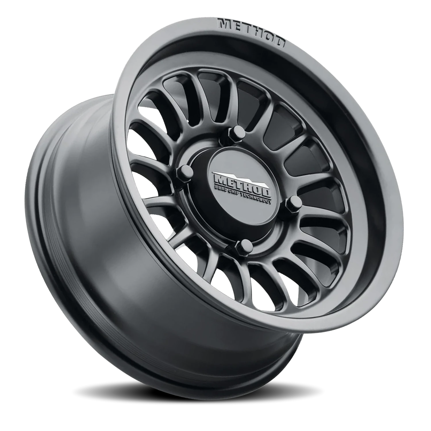 Method Race Wheels MR411 Bead Grip UTV Matte Black 15x7 +38 5x114.3mm 72mm