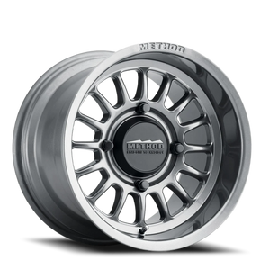 Method Race Wheels MR411 Bead Grip UTV Gloss Titanium 14x7 +13 4x156mm 132mm
