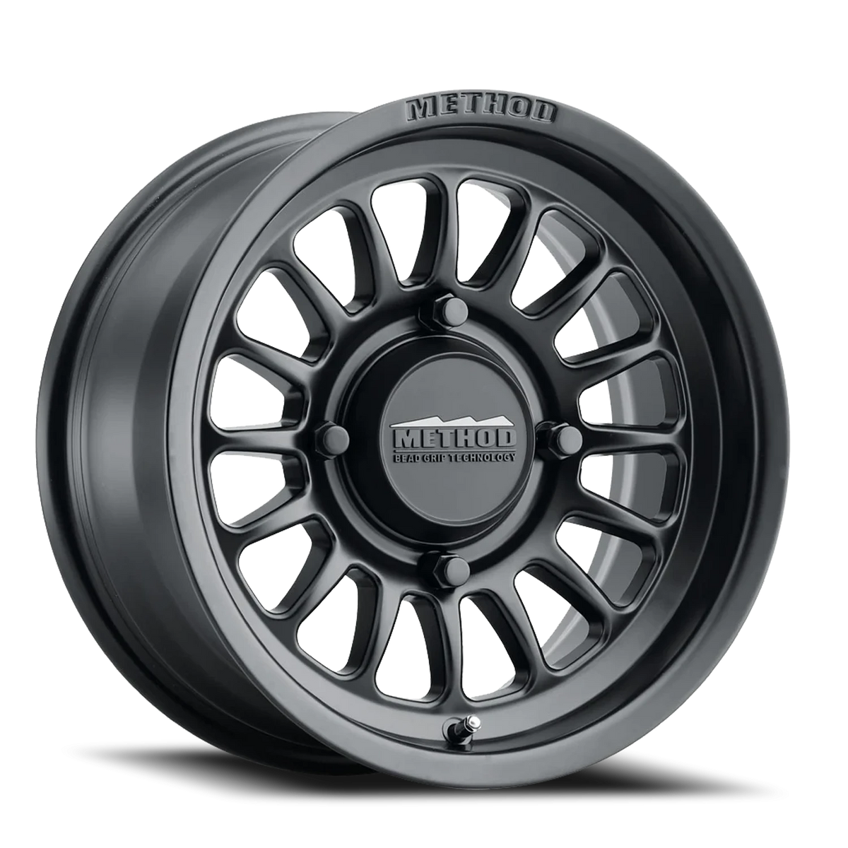 Method Race Wheels MR411 Bead Grip UTV Matte Black 14x7 +13 4x156mm 132mm