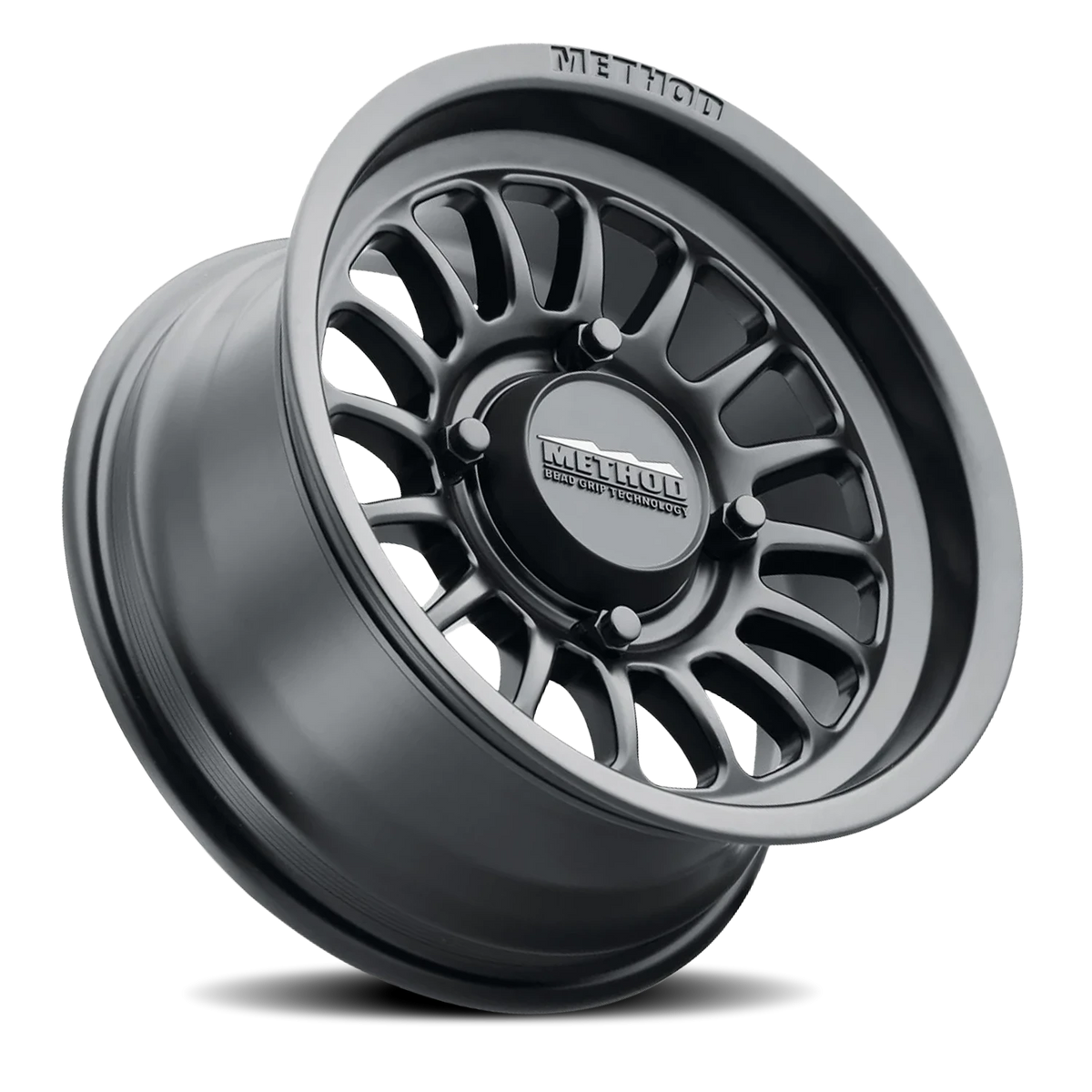 Method Race Wheels MR411 Bead Grip UTV Matte Black 15x7 +13 4x156mm 132mm