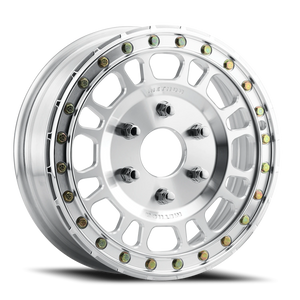 Method Race Wheels MR412 Beadlock UTV Machined Raw Machined 15x5 +43 6x139.7mm 78.3mm - Wheelwiz