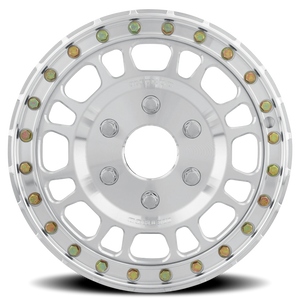 Method Race Wheels MR412 Beadlock UTV Machined Raw Machined 15x5 +43 6x139.7mm 78.3mm - Wheelwiz