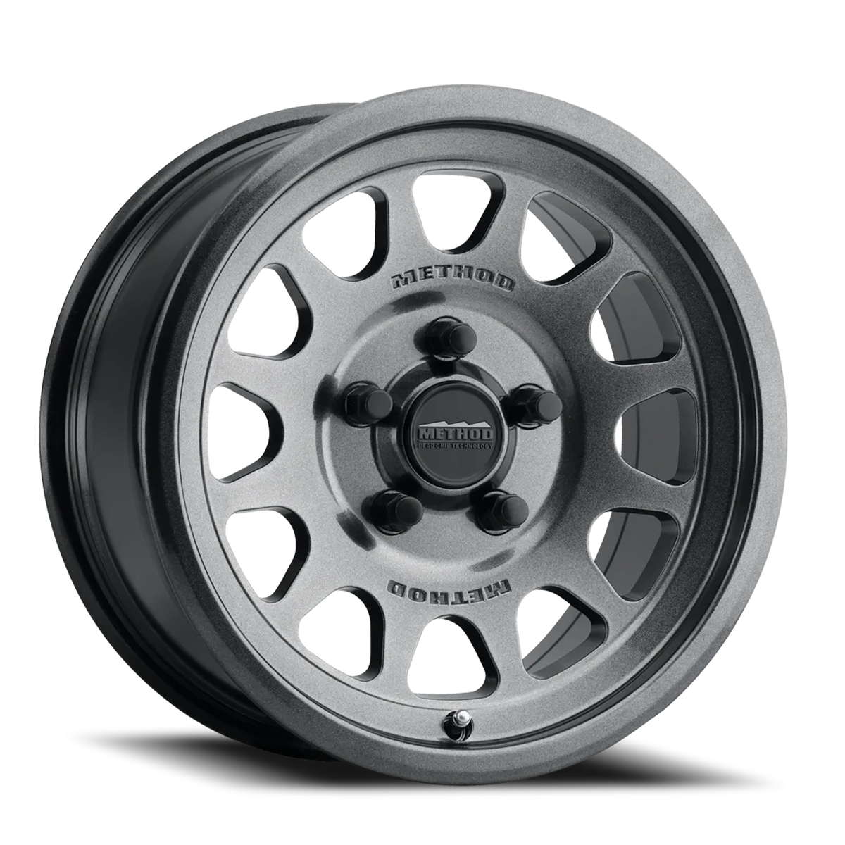 Method Race Wheels MR414 Bead Grip UTV Graphite 15x10 +25 5x114.3mm 76mm
