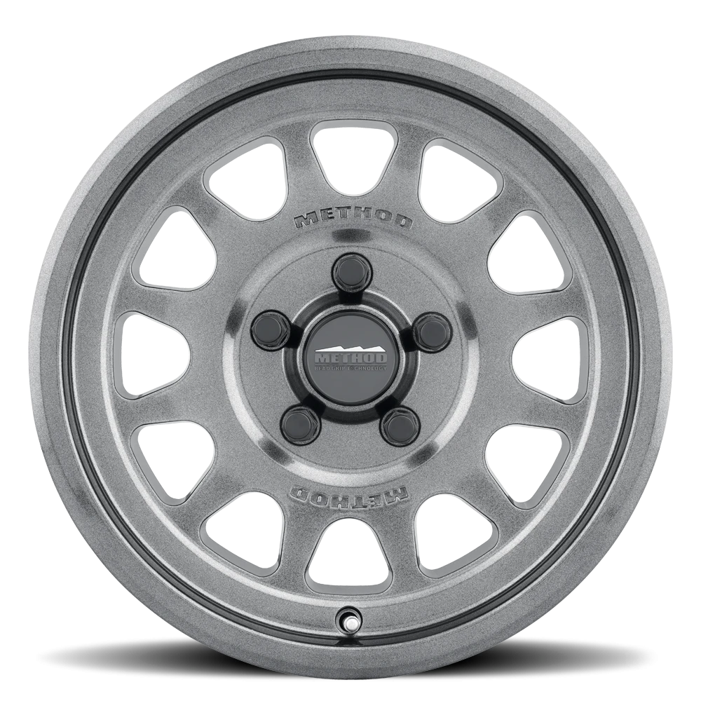 Method Race Wheels MR414 Bead Grip UTV Graphite 15x7 +13 5x114.3mm 76mm