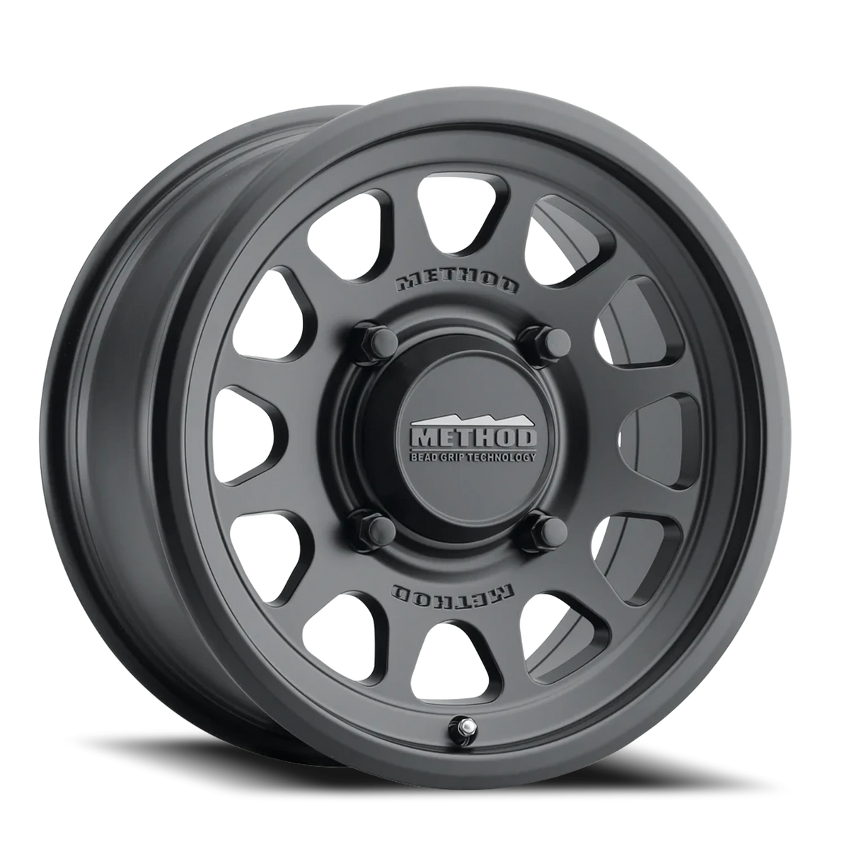 Method Race Wheels MR414 Bead Grip UTV Matte Black 15x7 +13 4x136mm 106mm