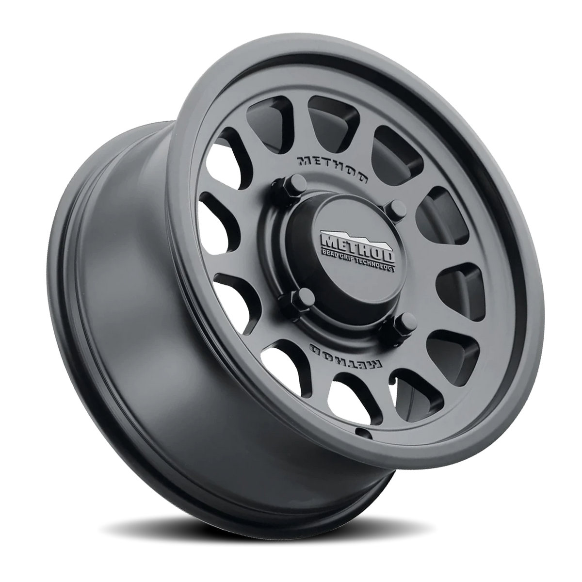Method Race Wheels MR414 Bead Grip UTV Matte Black 15x10 +25 4x156mm 132mm