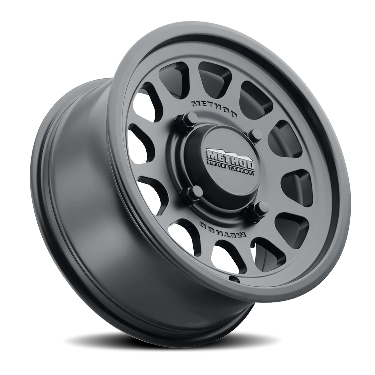 Method Race Wheels MR414 Bead Grip UTV Matte Black 15x10 +25 4x156mm 132mm