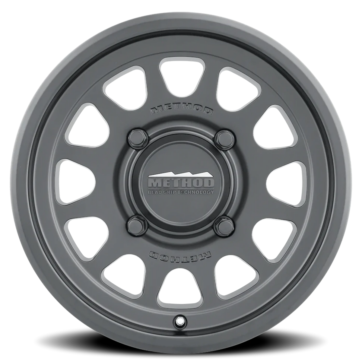 Method Race Wheels MR414 Bead Grip UTV Matte Black 15x10 +25 4x136mm 106mm